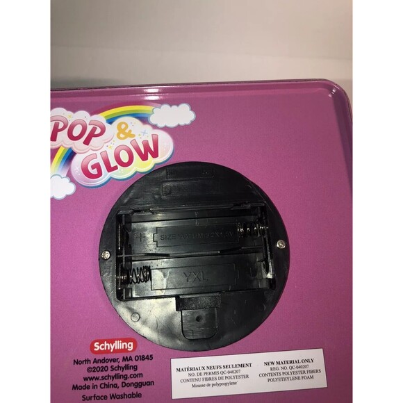 Jack In The Box Unicorn Pop & Glow Schylling Light Up Works Great Read - Picture 6 of 11